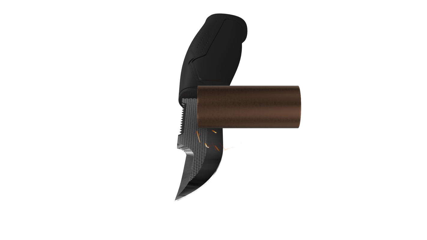 Putkimies puukko hionta