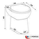 Sanicompact (2) WC-istuin silppuripumpulla